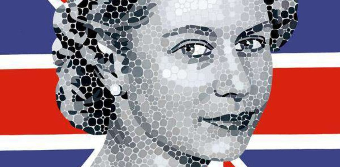 Artwork featuring the British Monarchy