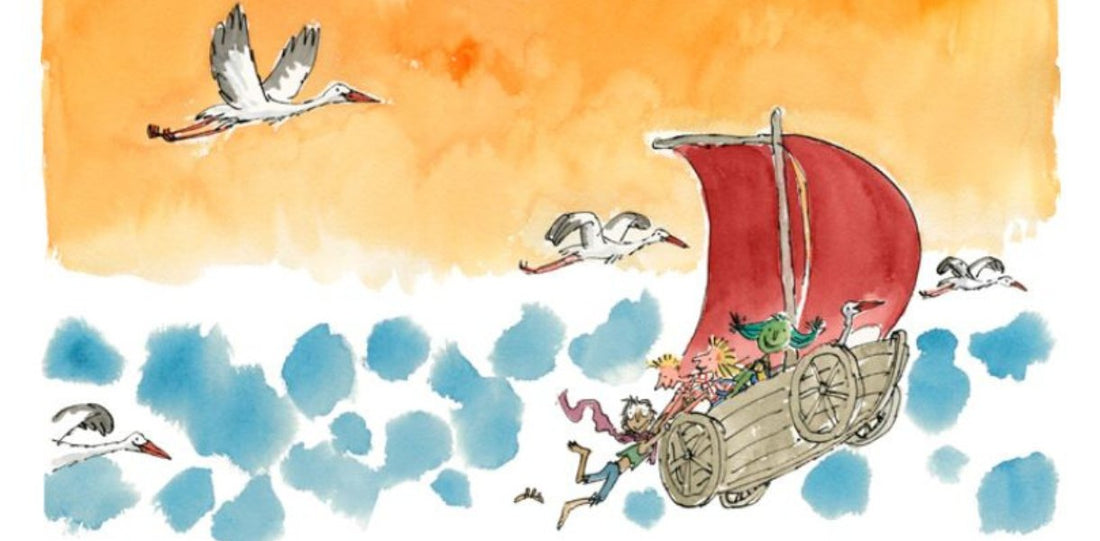 Artwork from Sir Quentin Blake