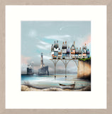 Gary Walton Shooting star pier framed artwork