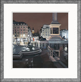 Jo Quigley Rainy Night Trafalgar Square