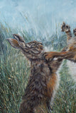 Julia Whitehead Boxing Hares