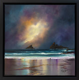 Purple Skies at Night II - Original