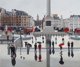 Jo Quigley original artwork Trafalgar square