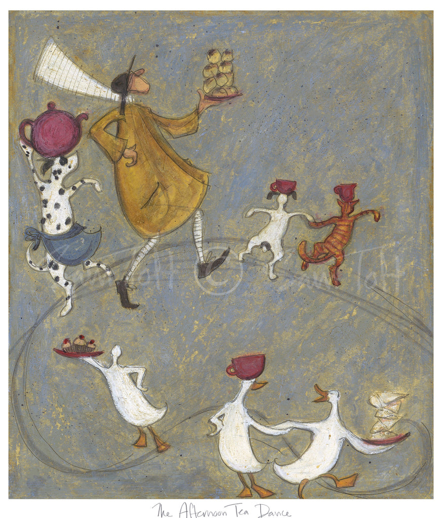 The Afternoon Tea Dance | Sam Toft | Signed Limited Edition Art Print ...