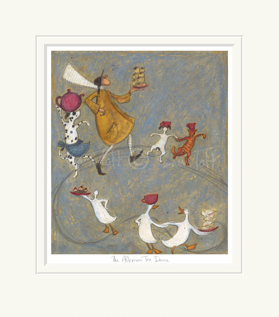 The Afternoon Tea Dance | Sam Toft | Signed Limited Edition Art Print ...