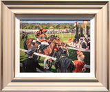 Sherree Valentine Daines Ascot Race Day II Framed