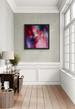 Simon Kenny Original abstract artwork in room setting