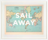 The Real Hackney Dave Sail Away Framed