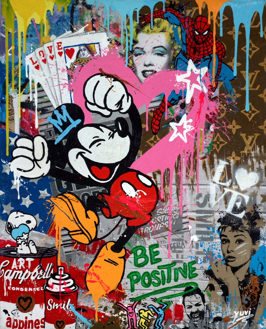 Yuvi Artist Collection | Graffiti Inspired Pop Art | The Rose Gallery