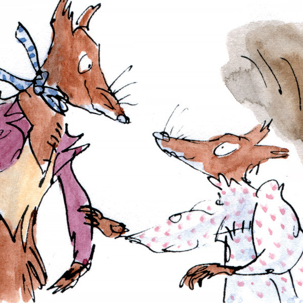 Your Father is a Fantastic Fox | Quentin Blake & Roald Dahl | Print ...