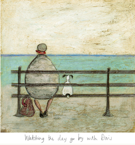 Watching The Day Go By Sam Toft Signed Limited Edition Art Print The Rose Gallery 8877